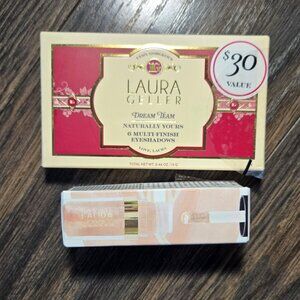LAURA GELLER "Dream Team" Eyeshadow Compact AND "Luscious Liquid" Cheek Glow NEW